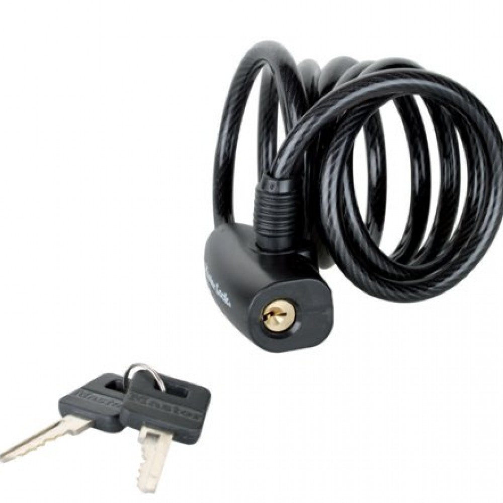 MASTER LOCK 8126 KEY LOCK 8MM X 1.80M - BLACK-Master Lock-Chain Driven Cycles-Sligo-Ireland