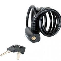 MASTER LOCK 8126 KEY LOCK 8MM X 1.80M - BLACK-Master Lock-Chain Driven Cycles-Sligo-Ireland