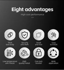 WB Key Cable Bicycle Lock