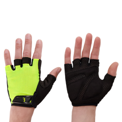 BBW-44 Cooldown Mitts Black/Neon Yellow-BBB-S-Chain Driven Cycles