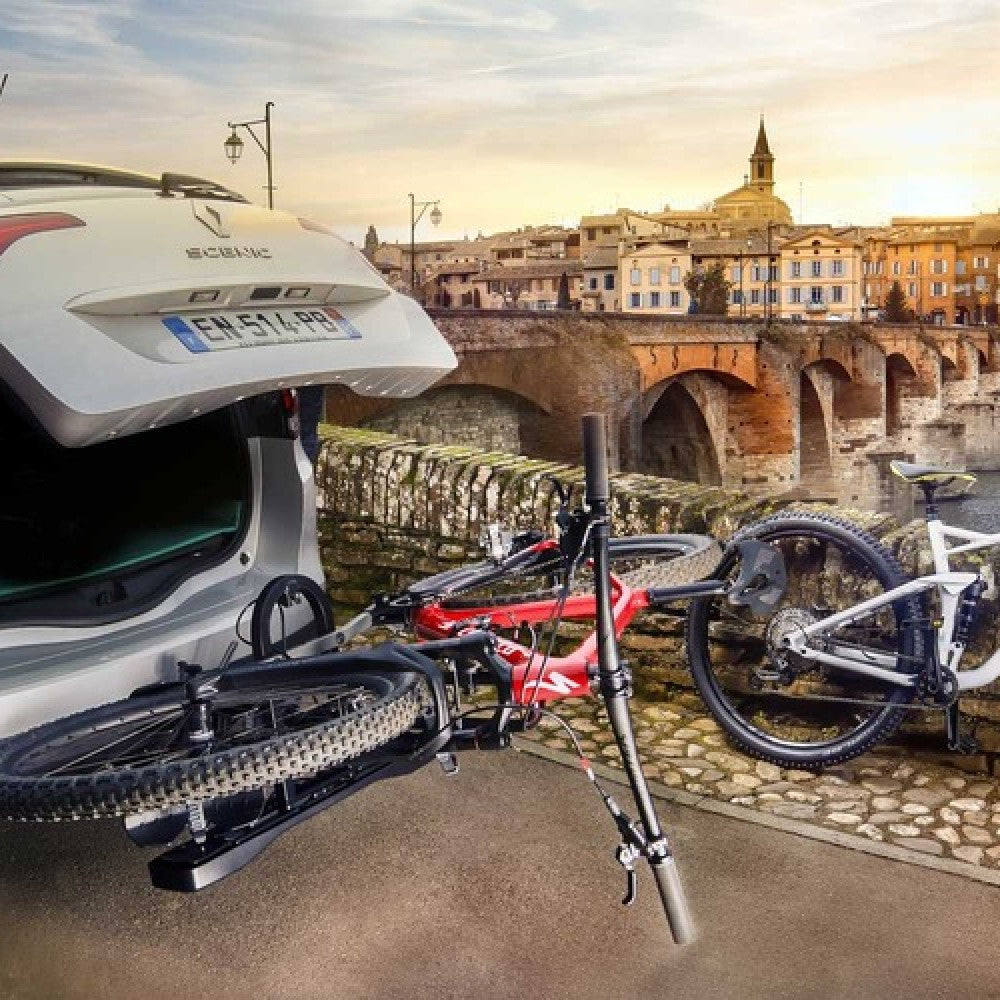 Buzzrack Buzzracer 2 Bike Tow Bar Bike Rack-Vehicle Bicycle Rack-BuzzRack-Chain Driven Cycles