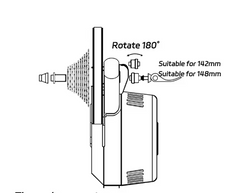 Thru Axle Adapter for Turbo Trainer-Chain Driven Cycles-Chain Driven Cycles-Sligo-Ireland