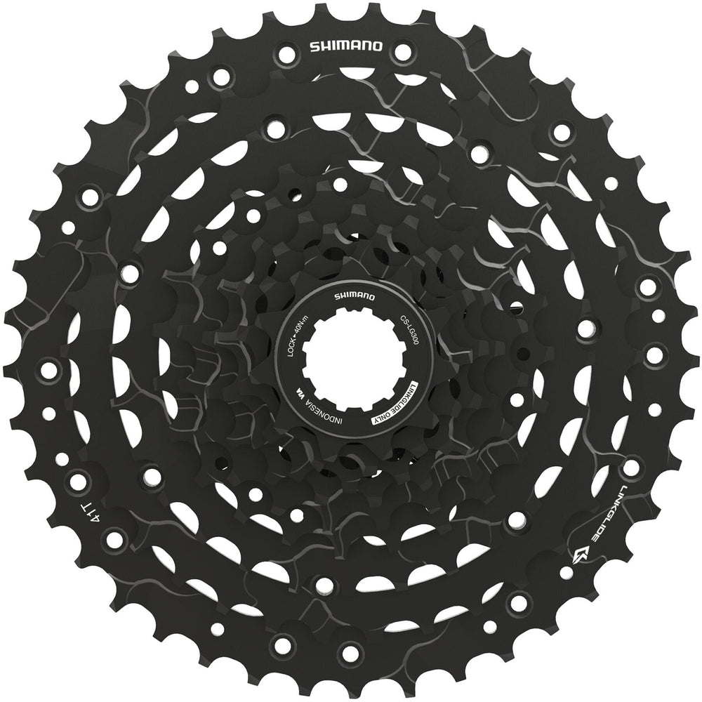 Shimano Cues-CS LG300 9-Speed Cassette-Shimano-Chain Driven Cycles-Sligo-Ireland