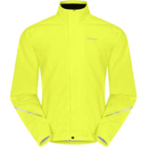MADISON Protec Men's 2-Layer Waterproof Jacket, Hi-Viz Yellow-Bicycle Jacket-Madison-Chain Driven Cycles-Sligo-Ireland