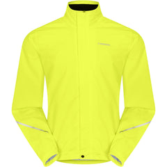 MADISON Protec Men's 2-Layer Waterproof Jacket, Hi-Viz Yellow-Bicycle Jacket-Madison-Chain Driven Cycles-Sligo-Ireland