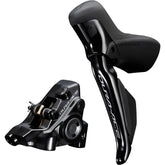 Shimano Dura-Ace ST-R9270 hydraulic disc, Di2 E-tube STI set, flat mount caliper