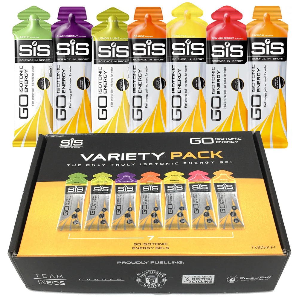 Science in Sport GO+ Isotonic Gel Variety pack-SIS-Chain Driven Cycles-Sligo-Ireland