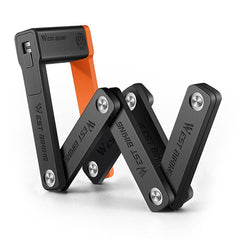 WB Compact Folding Bike Lock-Bicycle Locks-WB-Chain Driven Cycles-Sligo-Ireland