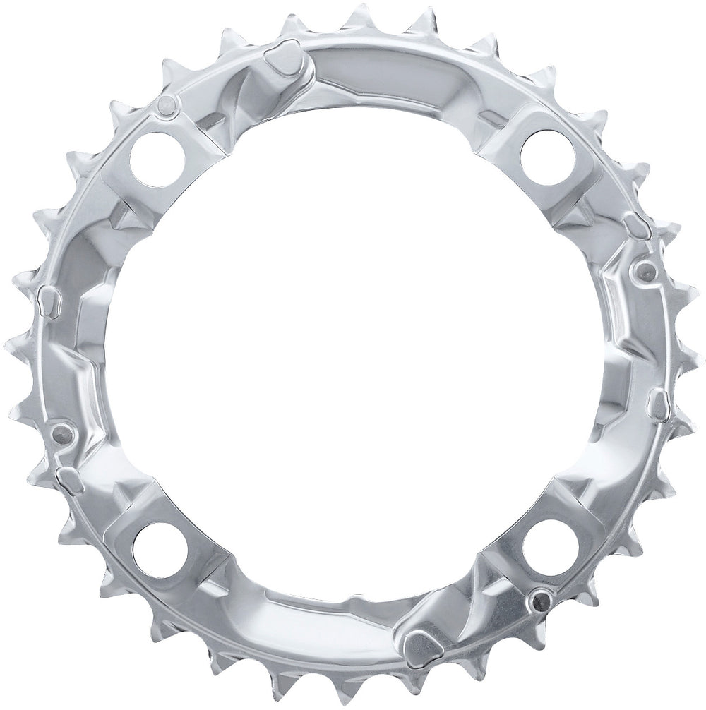 Shimano FC-M410 Chainring 32T - silver-Bicycle Chainrings-Shimano-Chain Driven Cycles-Sligo-Ireland
