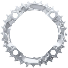 Shimano FC-M410 Chainring 32T - silver-Bicycle Chainrings-Shimano-Chain Driven Cycles-Sligo-Ireland