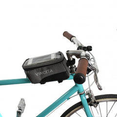 Vincita Top Tube Bag with Phone Pocket-Bicycle Bags & Panniers-Vincita-Chain Driven Cycles-Bike Shop-Ireland