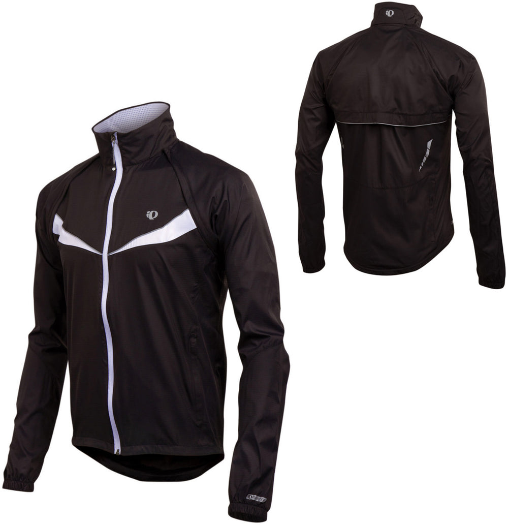 Pearl Izumi Men's ELITE Barrier Convertible Jacket Black-Pearl Izumi-Small-Chain Driven Cycles-Bike Shop-Ireland