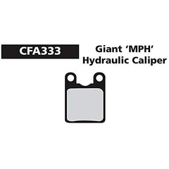 EBC Giant MPH Disc Brake Pads - Green-EBC-Chain Driven Cycles-Bike Shop-Ireland