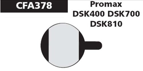 Ebc Promax Disk 400/700/810 Disc Brake Pad - Green-EBC-Chain Driven Cycles-Bike Shop-Ireland