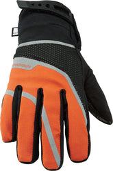 Madison | Avalanche Women's Waterproof Bicycle Gloves | Black/Orange-Bicycle Gloves-Madison-XSmall-Chain Driven Cycles-Bike Shop-Ireland