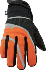 Madison | Avalanche Women's Waterproof Bicycle Gloves | Black/Orange-Bicycle Gloves-Madison-XSmall-Chain Driven Cycles-Bike Shop-Ireland