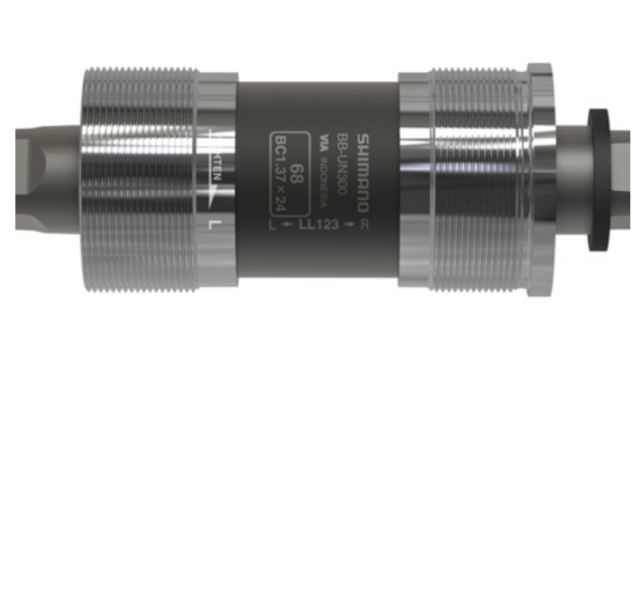 Shimano BB-UN300 Bottom Bracket British Thread | 68 - 122.5 mm (LL123)-Bicycle Bottom Brackets-Shimano-Chain Driven Cycles-Bike Shop-Ireland