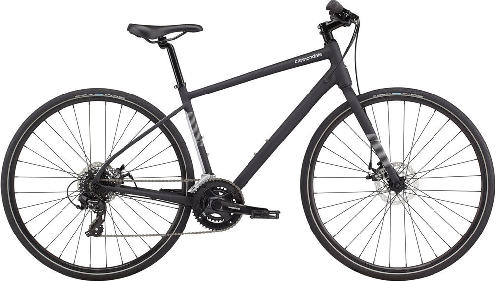 Cannondale Quick Disc 5 City Bike 2021-Bicycles-Cannondale-M-Matt Black-Chain Driven Cycles-Bike Shop-Ireland