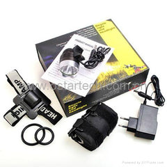 1000 Lumen Light and Battery Pack-Flashlights & Headlamps-SANGUAN-Chain Driven Cycles-Bike Shop-Ireland