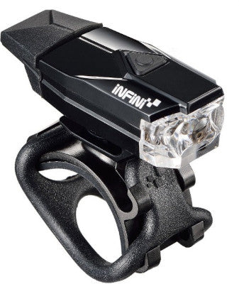 Infini Mini-Lava Rechargeable USB Front Light-Bicycle Accessories-Infini-Black-Chain Driven Cycles-Bike Shop-Ireland