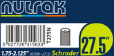 NUTRAK 27.5 x 2.1 inches Bike Tube-Bicycle Tubes-NUTRAK-Schrader-Chain Driven Cycles-Bike Shop-Ireland