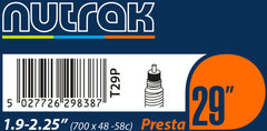 NUTRAK 29 inch Bike Tube-Bicycle Tubes-NUTRAK-Presta-29 x 1.9-2.2 inch-Chain Driven Cycles-Bike Shop-Ireland