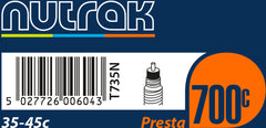 NUTRAK 700 x 35 - 45C Bike Tube-Bicycle Tubes-NUTRAK-Presta-Chain Driven Cycles-Bike Shop-Ireland