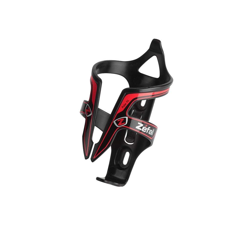 Zefal Pulse Bottle Cage-Zefal-Black/Red-Chain Driven Cycles-Bike Shop-Ireland