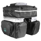Vincita Triple Pannier Bag B101-Bicycle Bags & Panniers-Vincita-Chain Driven Cycles-Bike Shop-Ireland