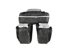 Vincita Triple Pannier Bag B101-Bicycle Bags & Panniers-Vincita-Chain Driven Cycles-Bike Shop-Ireland