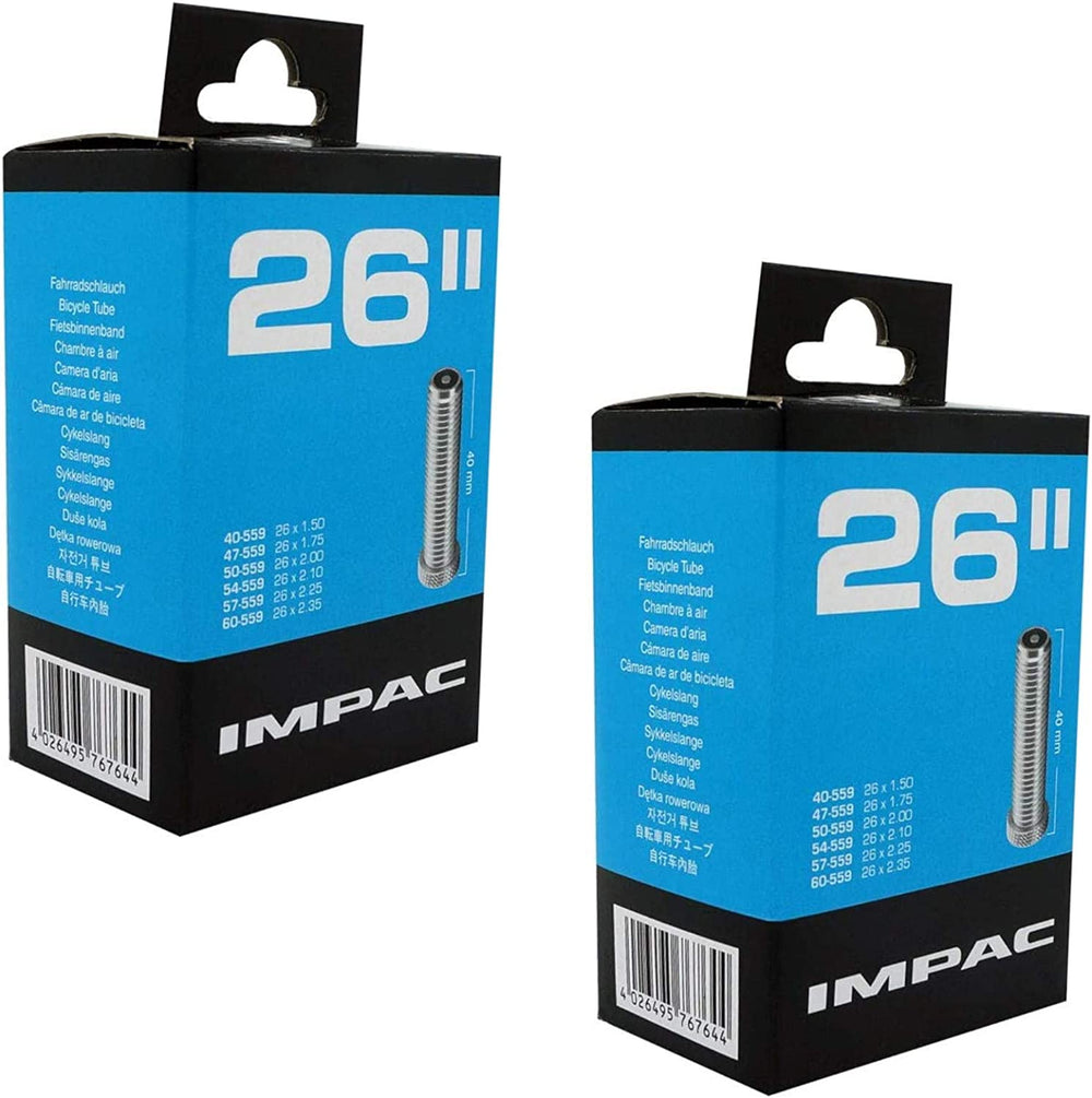 Impac 26inch Schrader Bicycle Tube-Bicycle Tubes-IMPAC-Chain Driven Cycles-Sligo-Ireland