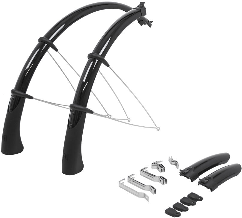 MPART Quick Fit Mudguards 700x28c-Bicycle Fenders-MPART-Chain Driven Cycles-Sligo-Ireland