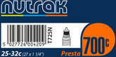NUTRAK Road Bike Tube-Bicycle Tubes-NUTRAK-48mm-700 x 25-32c-Chain Driven Cycles-Bike Shop-Ireland