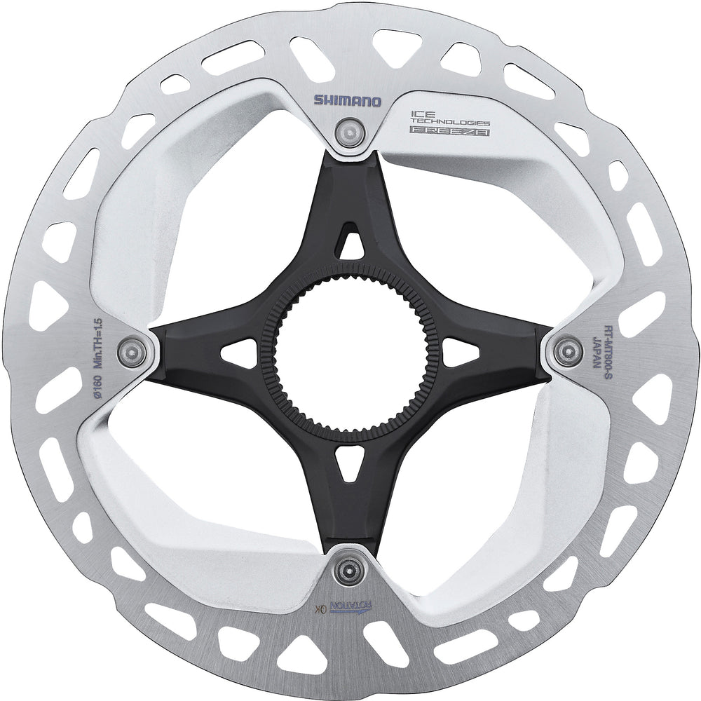 RT-MT800 disc rotor with internal lockring, Ice Tech FREEZA-Bicycle Brake Rotors-Shimano-Chain Driven Cycles-Sligo-Ireland