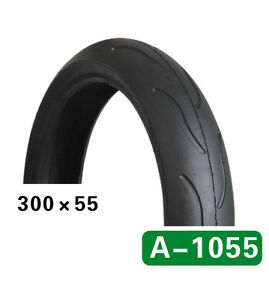 Hota Stroller/Pram Tyre 300 x 55 A-1055-01-Bicycle Tires-Hota-Chain Driven Cycles-Bike Shop-Ireland