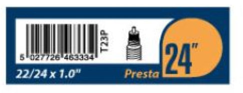Nutrak 24 x 1.00 - 1.25 inch Presta inner tube, 507 ETRTO-NUTRAK-Chain Driven Cycles-Sligo-Ireland