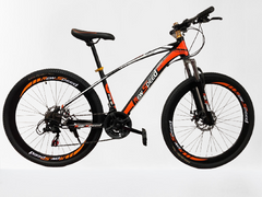 New Speed MTB-New Speed-26" Black/Orange-Chain Driven Cycles-Bike Shop-Ireland