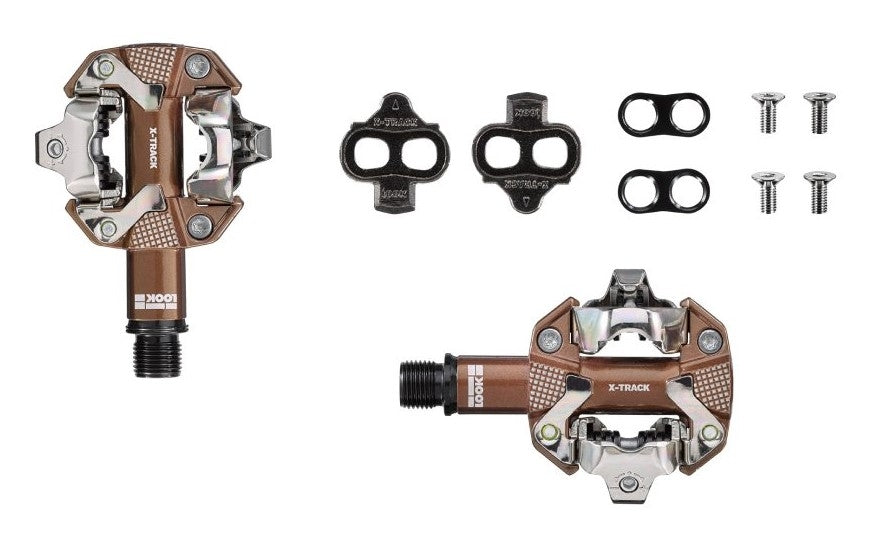 Look X-Track Gravel Edition Clipless Pedals-Bicycle Pedals-Look-Chain Driven Cycles