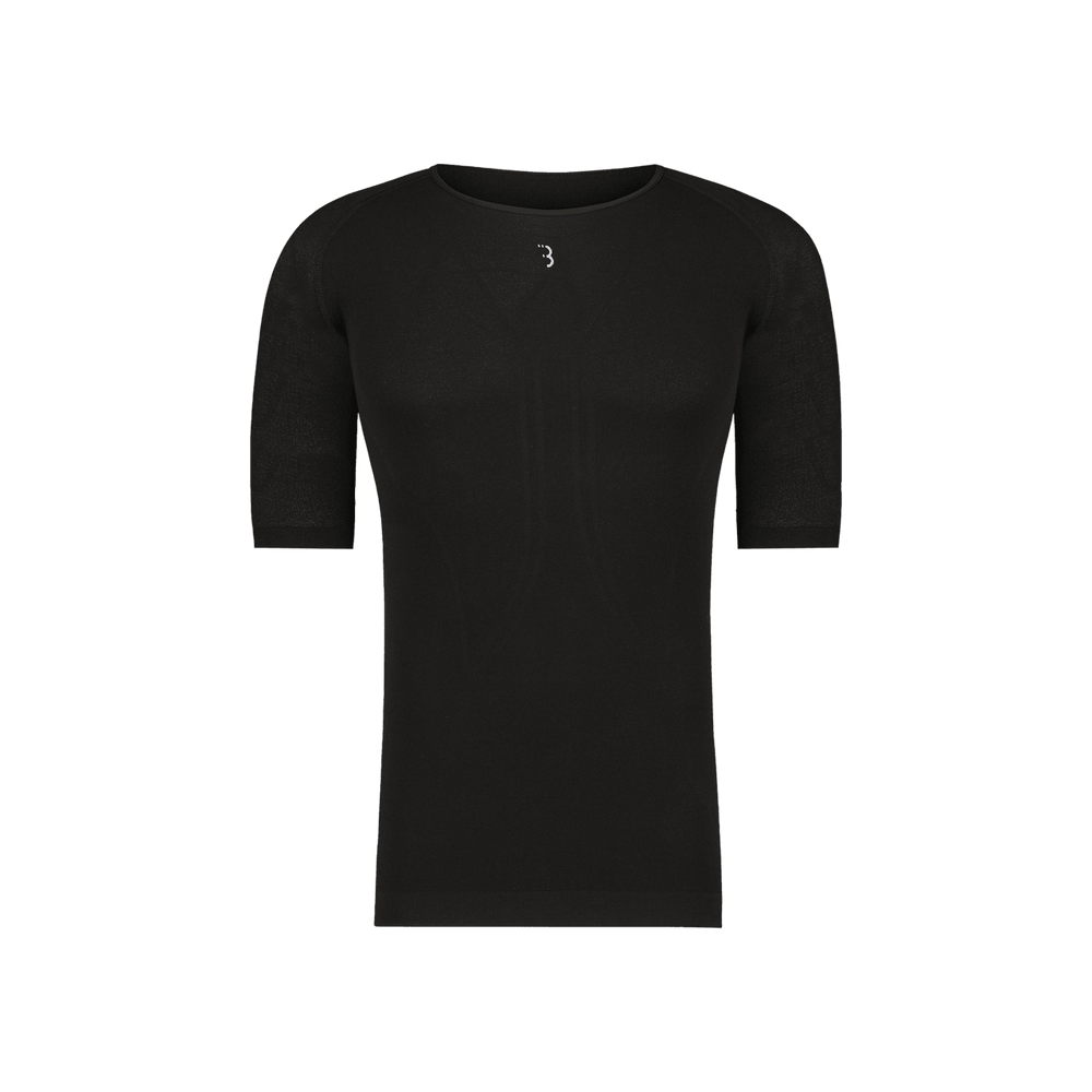 BBB BUW-07 CoolLayer SS Base Layer Black-Bicycle Activewear-BBB-XS/S-Chain Driven Cycles