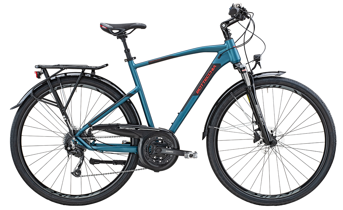 Bottecchia Urban Trekking 250 48 Matt Blue - Main Image