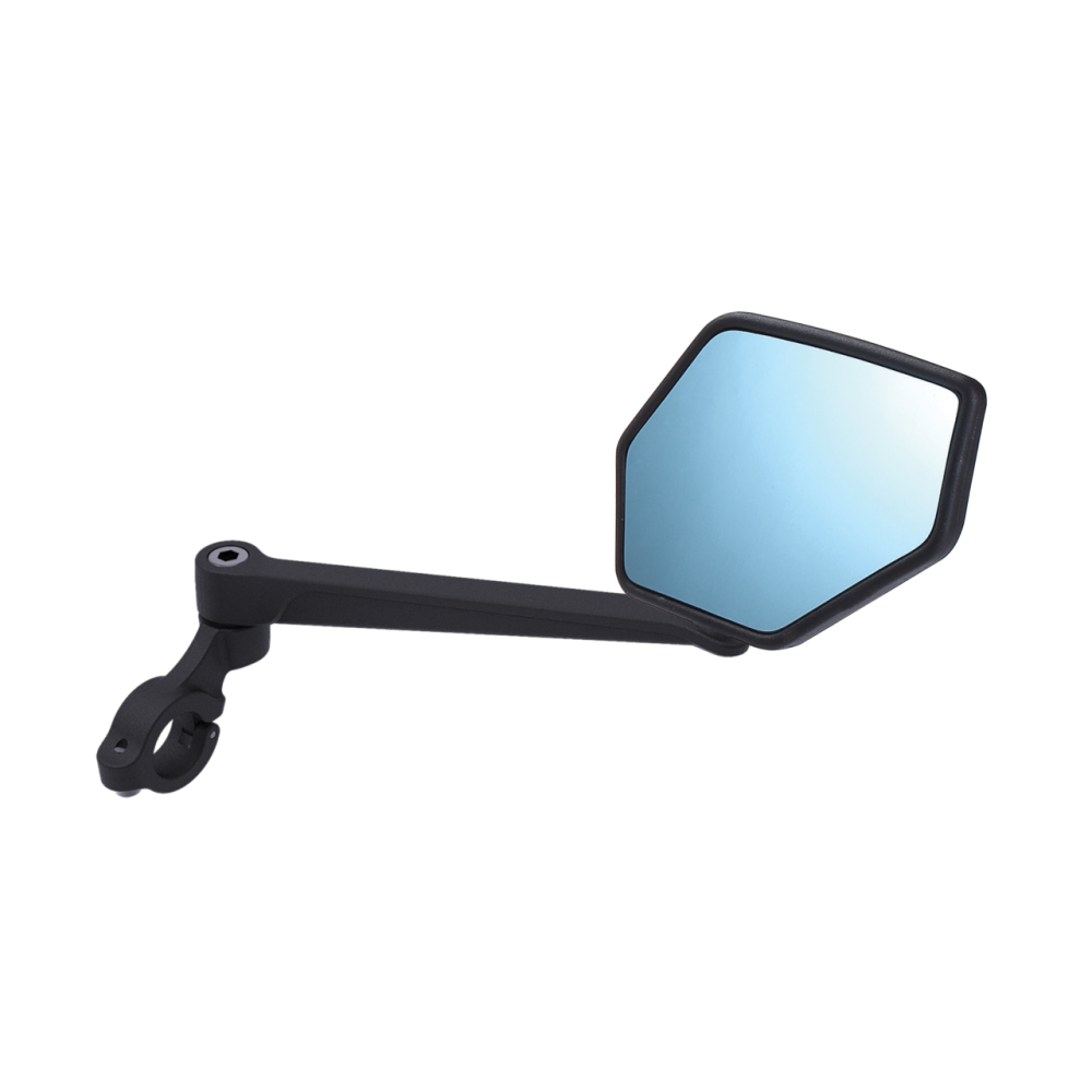 BBB BBM-02 E-view Clamp Mount Bike Mirror Black Right-BBB-Chain Driven Cycles
