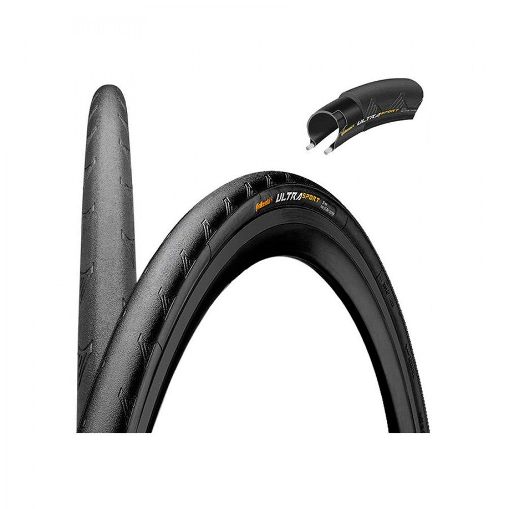 Continental Ultra Sport Tyre-Continental-700x25c-Chain Driven Cycles