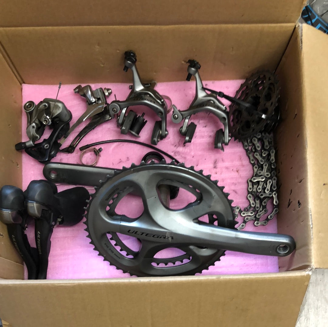 Shimano ultegra 6700 groupset. Used