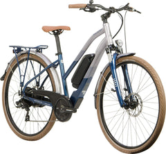 Raleigh Array Open Frame Womens Electric City Bike