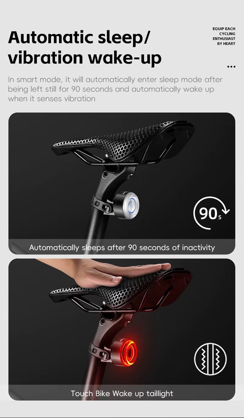 WB Smart Brake Rear Bicycle Light-WB-Chain Driven Cycles-Sligo-Ireland