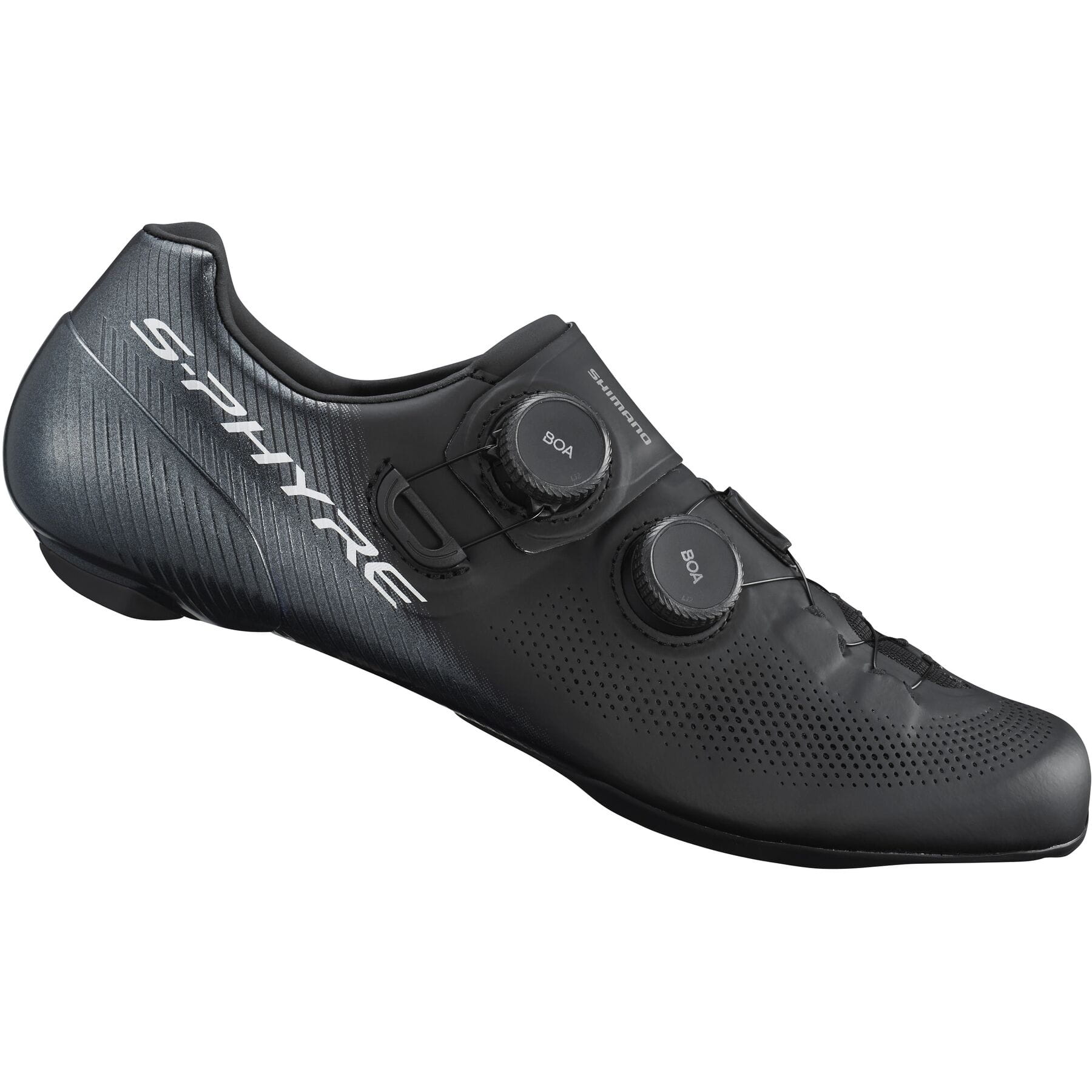 Shimano S-PHYRE RC9 (RC903) Bicycle Shoes, Black-Bicycle Shoes-Shimano-40-Blue-Chain Driven Cycles