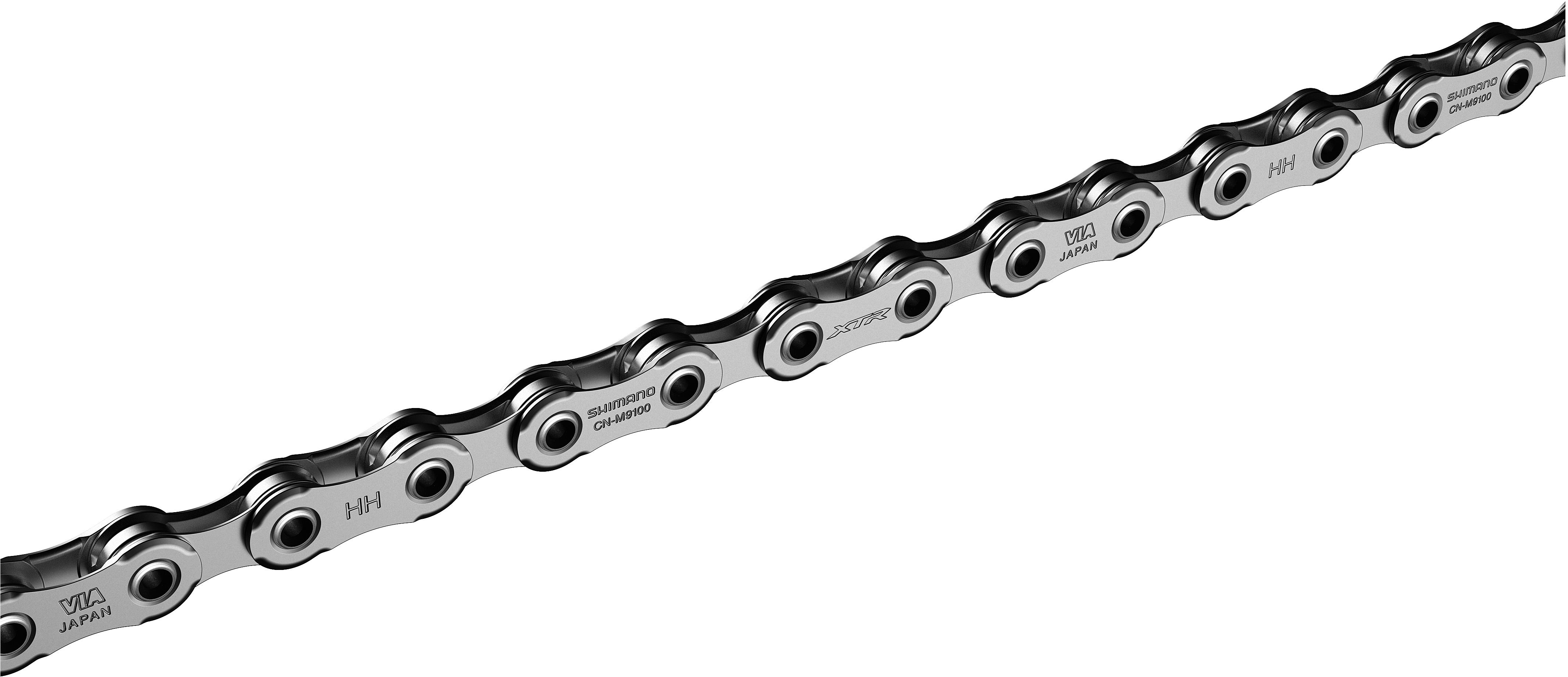 Shimano CN-M9100 XTR/Dura Ace chain, with quick link, 12-speed, 126L, SIL-TEC
