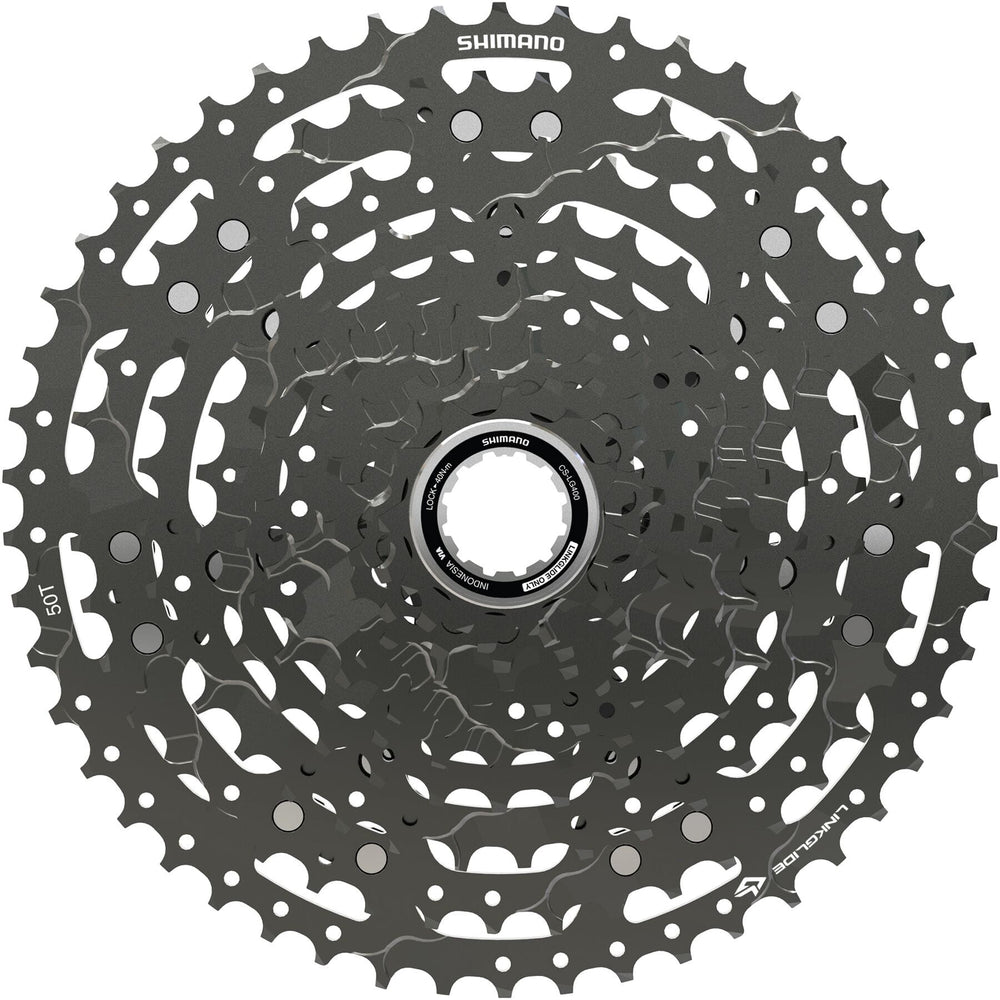 Shimano CS-LG400-11 CUES Link Glide Cassette, 11-speed, 11 - 50T-Bicycle Cassettes & Freewheels-Shimano-Chain Driven Cycles-Sligo-Ireland