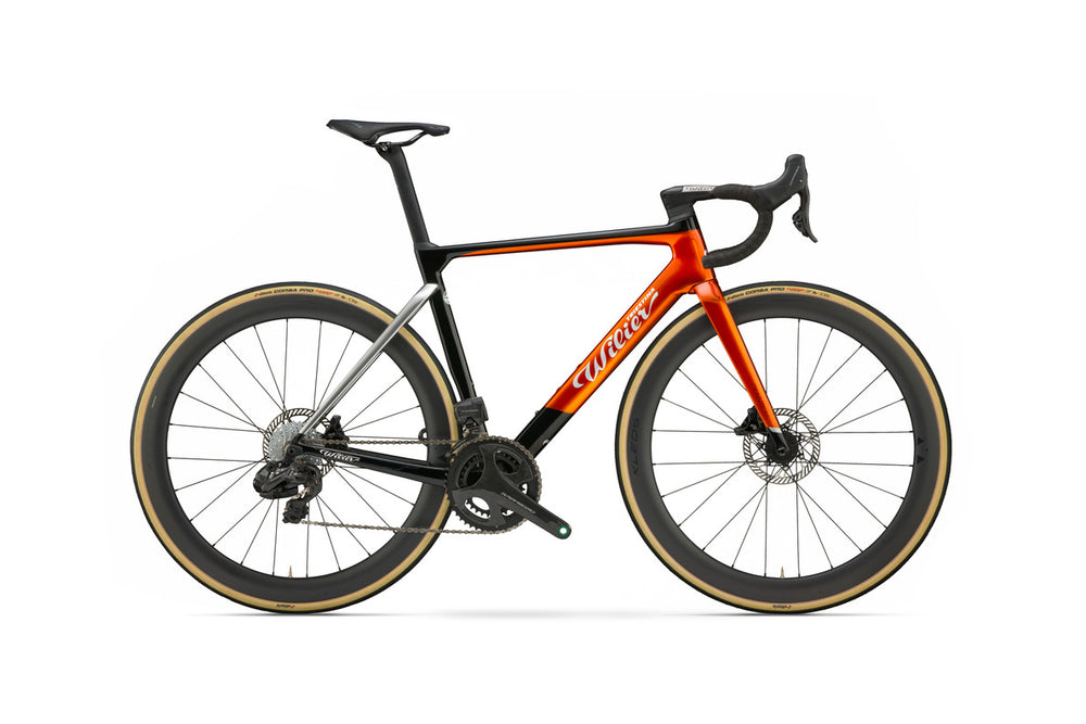 Wilier E-BIKE Filante Hybrid Utegra Di2 22s, Carbon wheels – Chain