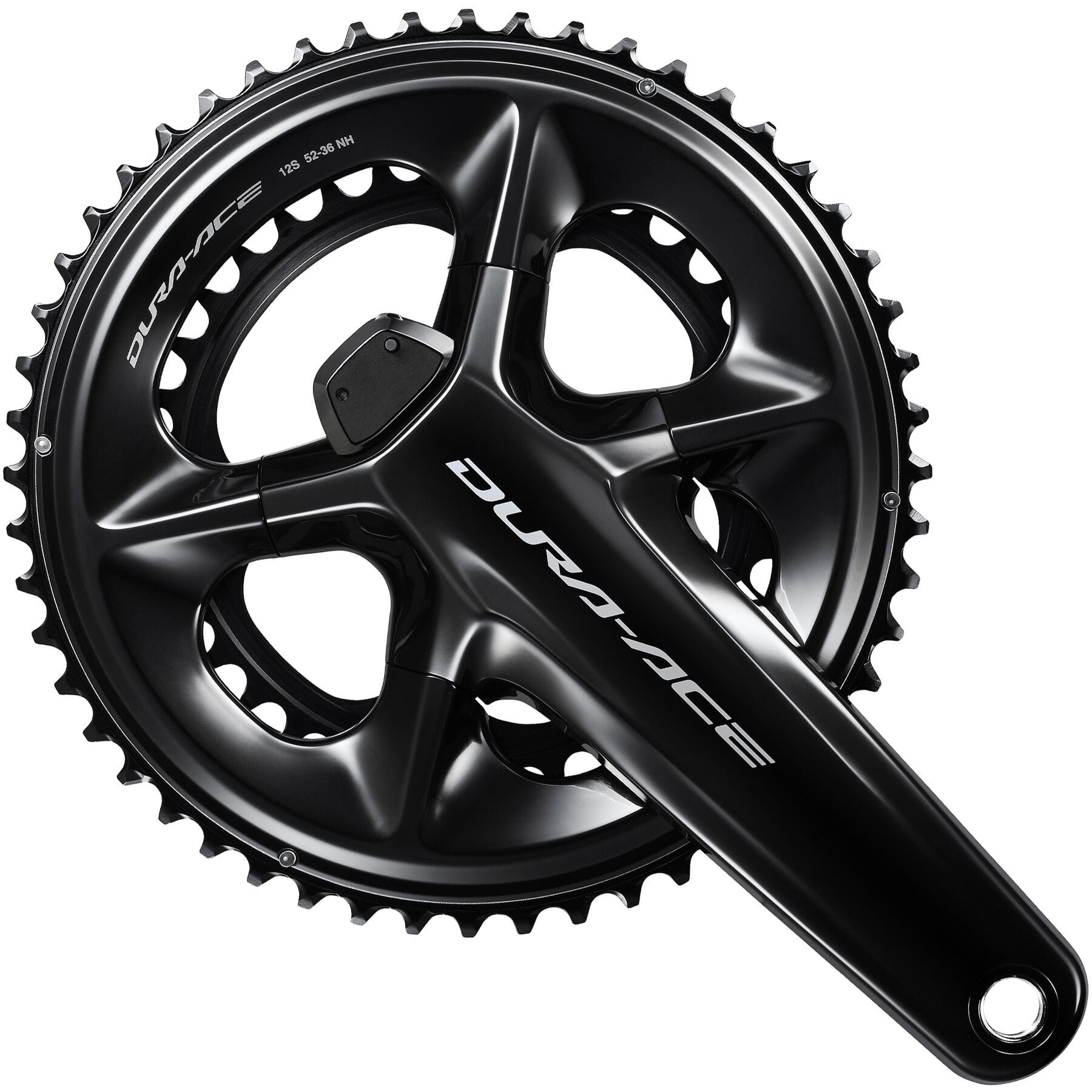 FC-R9200 Dura-Ace 12-speed double Power Meter chainset, 52 / 36T 172.5 mm-Bicycle Chainset-Shimano-Chain Driven Cycles